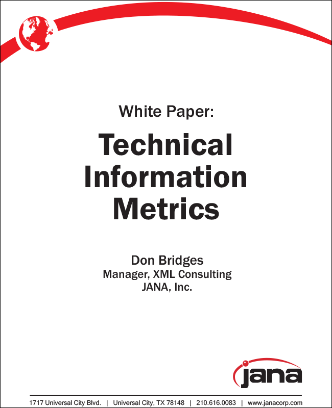 Technical Information Metrics